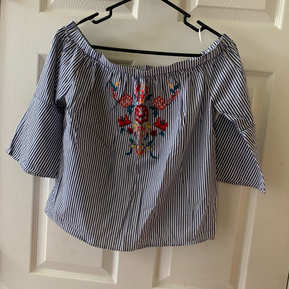 Off shoulder blouse